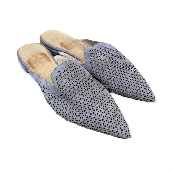 Hispanitas Yarika Lilac Slip On Pointed Mules—38 - Picture 1 of 10